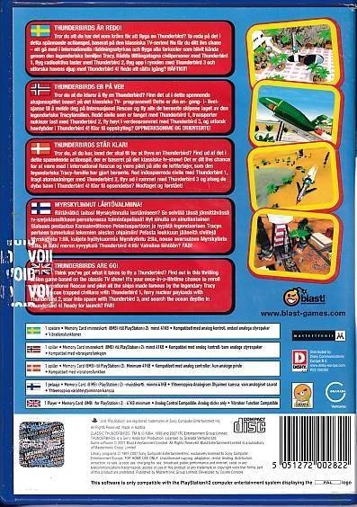 Thunderbirds - PS2 (B Grade) (Genbrug)